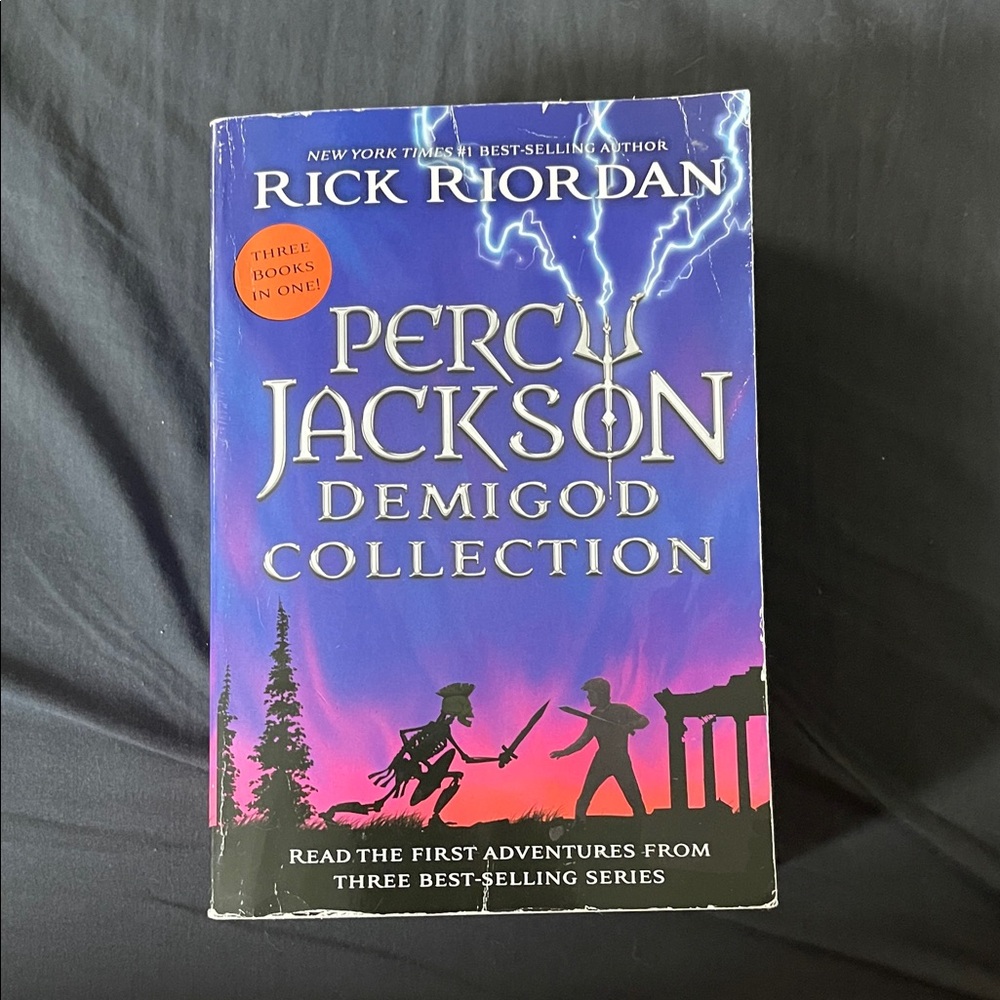 Rick Riordan Percy Jackson Demigod Collection - Purple Cover